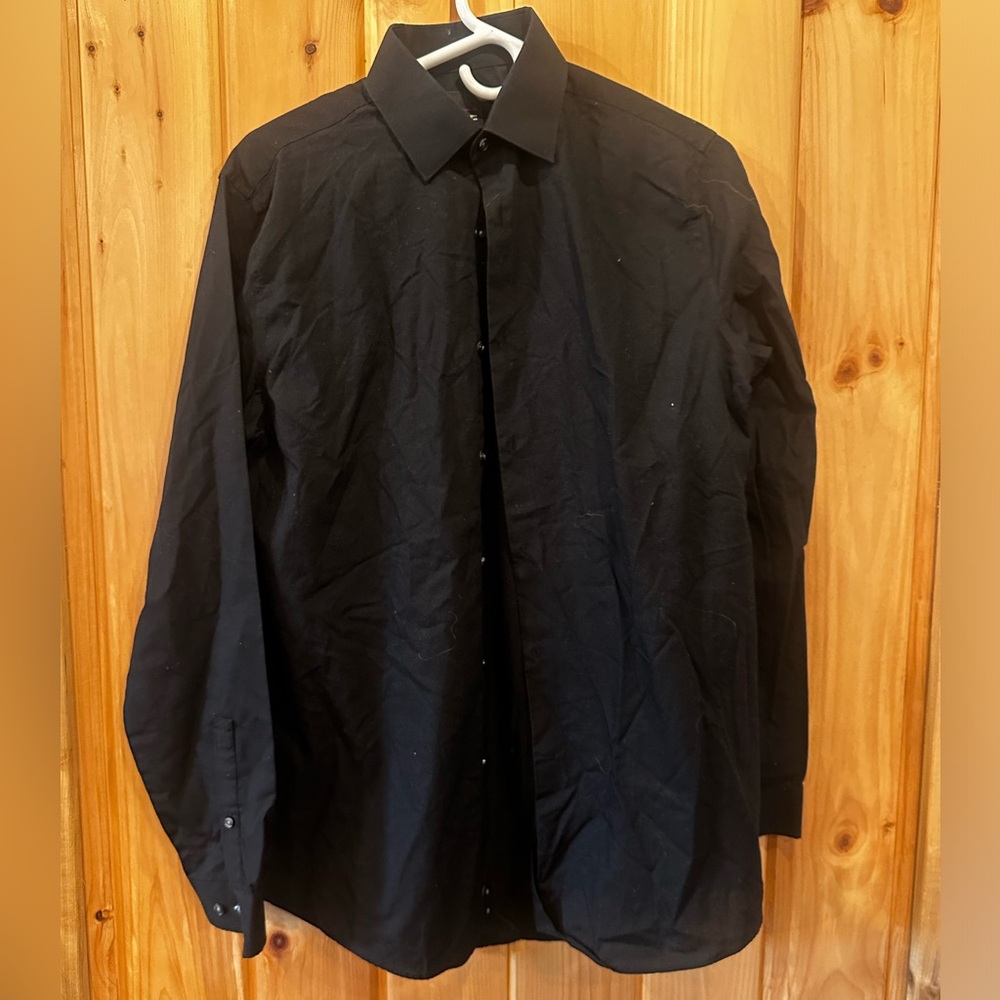 Medium Black J Ferrar Dress Shirt